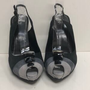 Nando Muzi Made in Italy Gray High Heel Platform